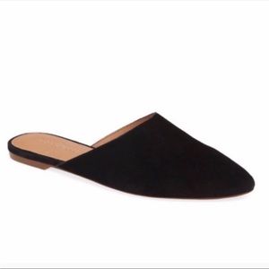 Madewell Black Suede Remi Mule 8.5